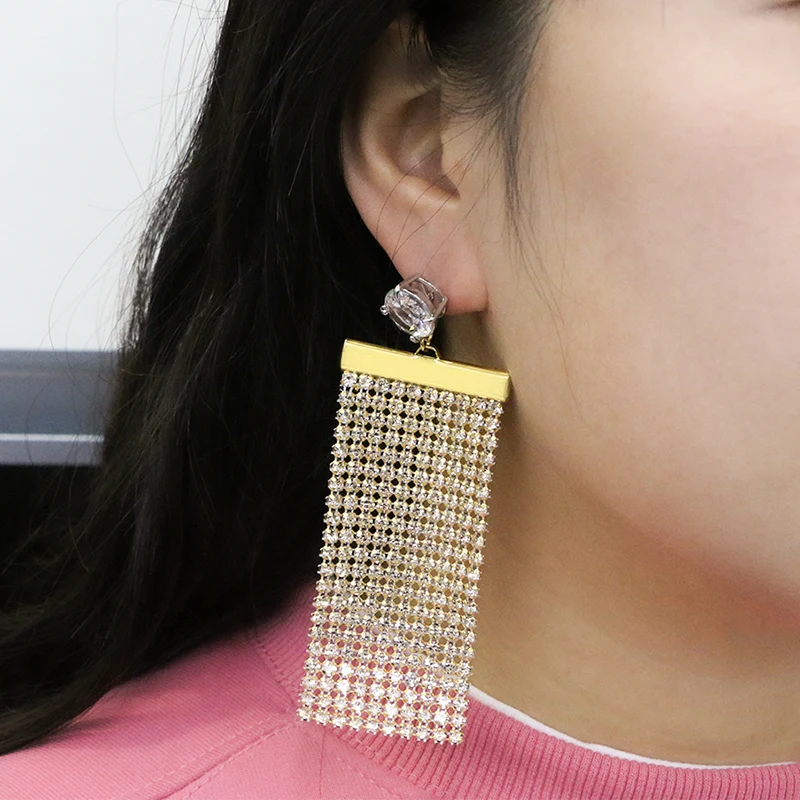 Pave Sparkle Diamond fülbevalók